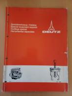 Deutz speciaal gereedschap katalogus motoren, Ophalen of Verzenden, Gelezen, Tractor en Landbouw