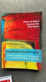 Denise de Weerd - Handboek sociotherapie, Denise de Weerd; Suzanne Slaa; Eelco Muste, Maatschappij en Samenleving, Ophalen of Verzenden