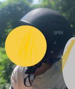 Spex skihelm kinderhelm mat zwart, Overige merken, Overige typen, Ophalen of Verzenden, Zo goed als nieuw