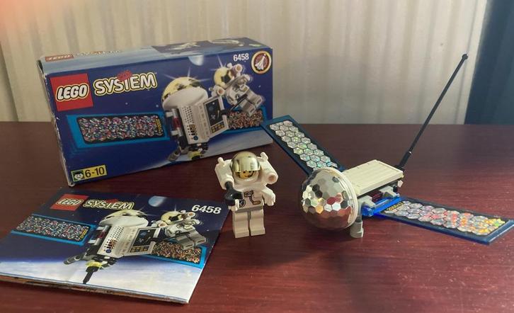 Lego 6458 Satelliet (1999) compleet + boekje & doos, Kinderen en Baby's, Speelgoed | Duplo en Lego, Gebruikt, Lego, Complete set
