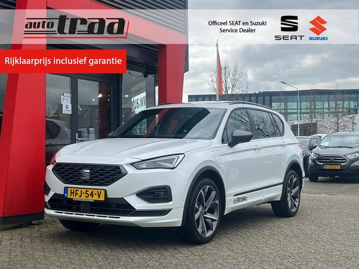 SEAT Tarraco 1.4 TSI e-Hybrid PHEV FR Business / Pano / Stoe, Auto's, Seat, Bedrijf, Te koop, Tarraco, 360° camera, ABS, Achteruitrijcamera