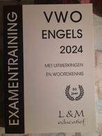 VWO Engels examentraining 2024, VWO, Engels, Nieuw, Ophalen of Verzenden