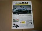 Renault Servicekrant o.a. 25 / Espace / Vesta 1988 12 pag., Verzenden, Zo goed als nieuw, Renault