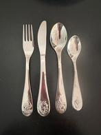 Te koop mooi 4-delig kinderbestek Frozem, Ophalen of Verzenden, Nieuw, Rvs of Chroom