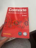 Contexte Frans woordenschat met cd, Ophalen of Verzenden, Zo goed als nieuw
