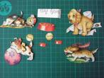 Set 3D plaatjes honden Mary Rahder -2, Hobby en Vrije tijd, Kaarten | Zelf maken, Nieuw, Overige typen, Ophalen of Verzenden