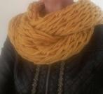 mooie mosterd kleur sjaal, Ophalen of Verzenden, Zo goed als nieuw, Sjaal