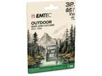Emtec SDHC 32GB UHS-I U3 V30 4K OUTDOOR IPX6 IPX7, 32 GB, Ophalen of Verzenden, Fotocamera, Eiberstraat 9 te Dokkum
