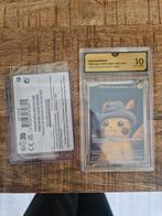 Pikachu with Grey Felt Hat - Gegradeerd 10!, Hobby en Vrije tijd, Verzamelkaartspellen | Pokémon, Ophalen of Verzenden, Nieuw
