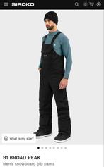 Siroko B1 Broad Peak Snowboardbroek / skibroek Heren XXL, Ophalen of Verzenden, Nieuw, Overige maten, Broek
