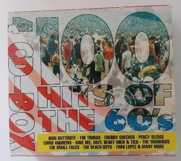 100 hits of the 60's - 4 cd box  beschikbaar voor biedingen