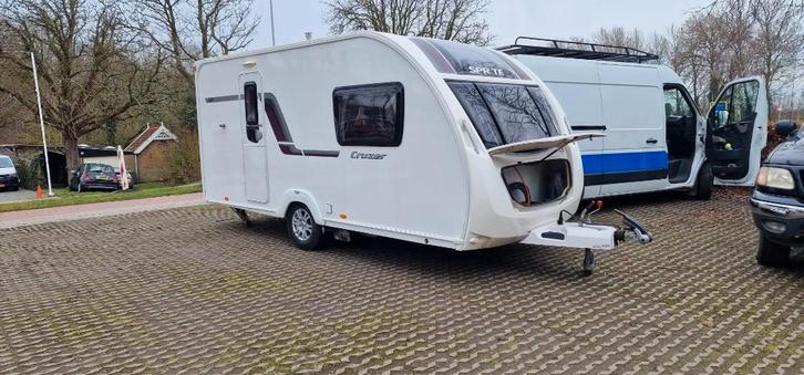 cruzer sprite, Caravans en Kamperen, Caravans, Particulier, tot en met 2, 1000 - 1250 kg, Overige, Sprite, 2 aparte bedden, 5 tot 6 meter