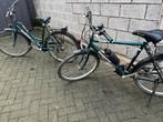 Dames en herenfietsen - set van 2, 53 tot 57 cm, Minder dan 10 versnellingen, Gebruikt, Ophalen of Verzenden