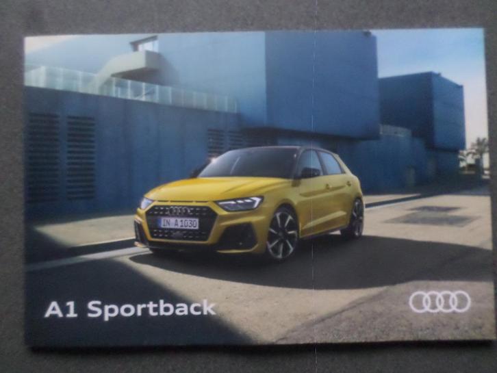 Audi A1 Sportback 2019 Brochure, Boeken, Auto's | Folders en Tijdschriften, Zo goed als nieuw, Audi, Verzenden