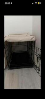 Ador Honden Bench: 78x55x61cm inclusief bench hoes, Dieren en Toebehoren, Hondenbenches, Ophalen, Zo goed als nieuw