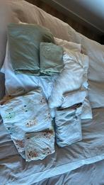 Peuterdekbed + 3 x dekbedovertrek + kussen, Ophalen of Verzenden, Zo goed als nieuw, Jongetje of Meisje, Dekbedovertrek