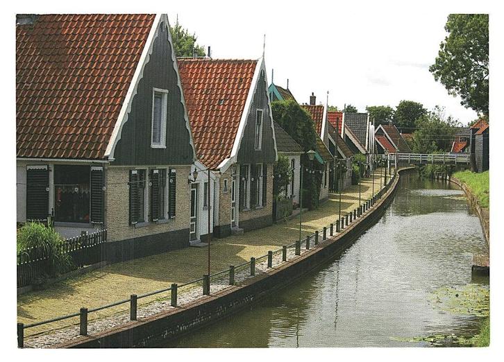 990120 Kolhorn NH _Gelopen met mooie zegel Tulp, Verzamelen, Ansichtkaarten | Nederland, Gelopen, Noord-Holland, Verzenden