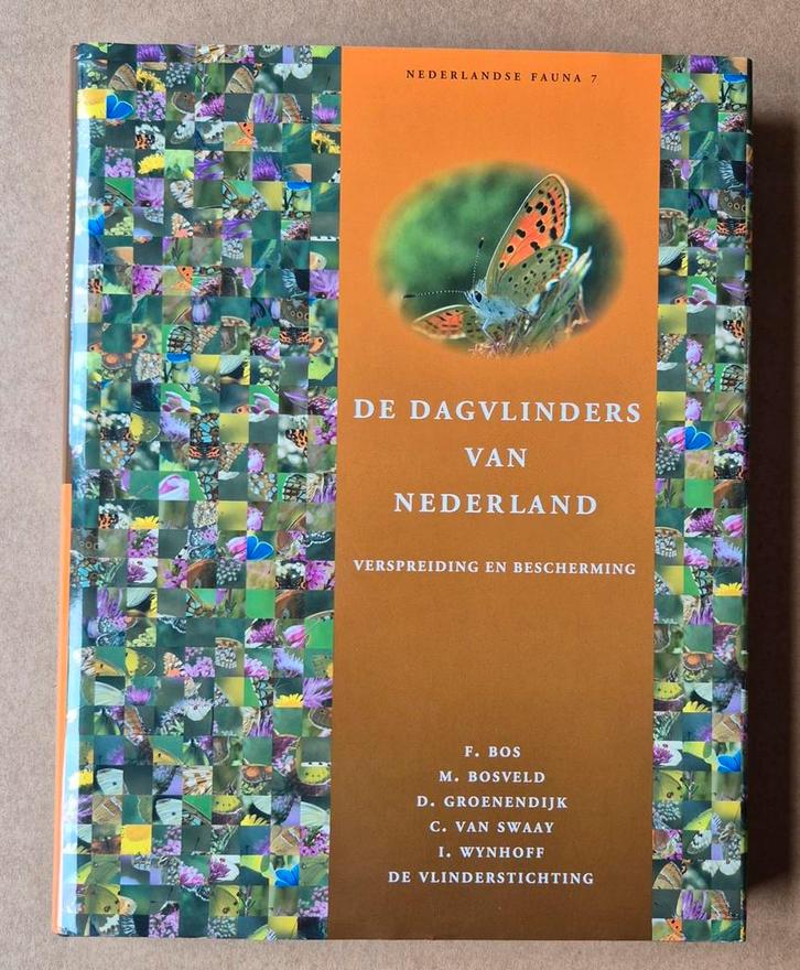 Dagvlinders van Nederland door F. Bos. Nederlandse fauna 7, Boeken, Natuur, Zo goed als nieuw, Natuur algemeen, Ophalen of Verzenden
