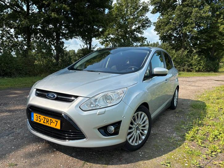 Ford C-Max 1.6 Scti Ecoboost 110KW/150PK 2013 Grijs, Auto's, Ford, Particulier, C-Max, ABS, Achteruitrijcamera, Airbags, Airconditioning