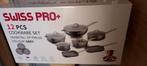 Swiss Pro 12 delig pannenset, Ophalen, Nieuw, Rvs, Pannenset