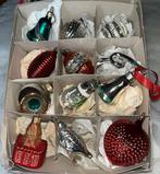 Oude kerstbal ornament in doos nr 4, Ophalen of Verzenden, Gebruikt