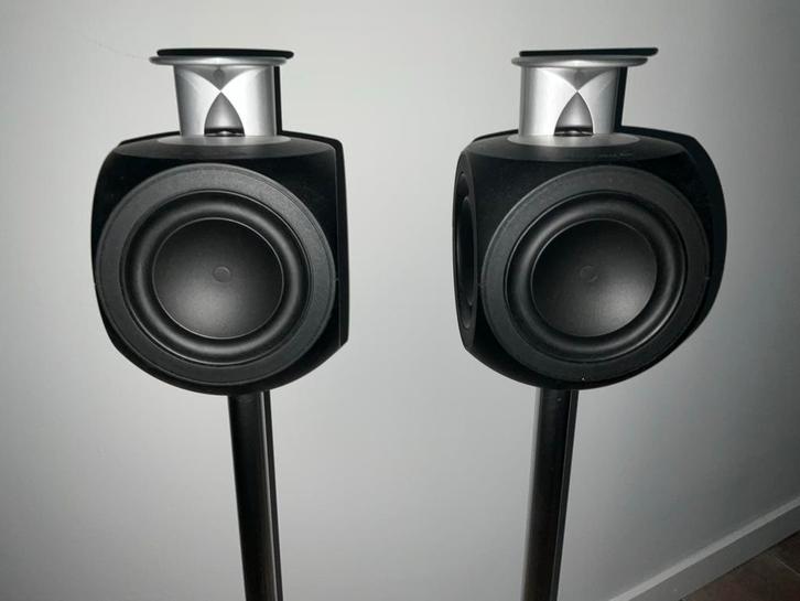 Bang & Olufsen Beolab 3 speaker met voet, Audio, Tv en Foto, Luidsprekers, Gebruikt, Front, Rear of Stereo speakers, 60 tot 120 watt