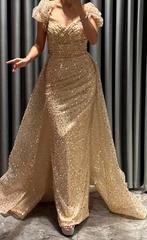 Gelegenheidsjurk/ bruidsjurk, Kleding | Dames, Gelegenheidskleding, Ophalen of Verzenden, Zo goed als nieuw, Wit, Overige typen