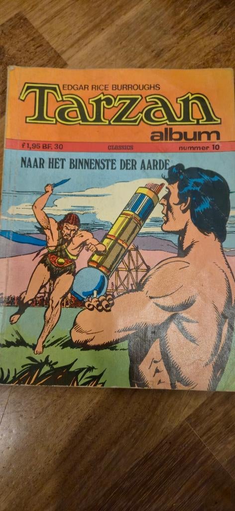 Tarzan Stripboek Cartoon, Gelezen, Eén stripboek, Ophalen of Verzenden, Edgar Rice Burroughs