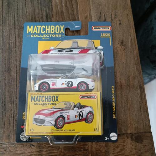 Matchbox Collectors 2015 mazda mx-5 miata, Kinderen en Baby's, Speelgoed | Speelgoedvoertuigen, Nieuw, Ophalen of Verzenden