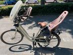 Familiefiets met voor- en achterzitje, Ophalen of Verzenden, Gebruikt, Achterzitje, Voetsteuntjes