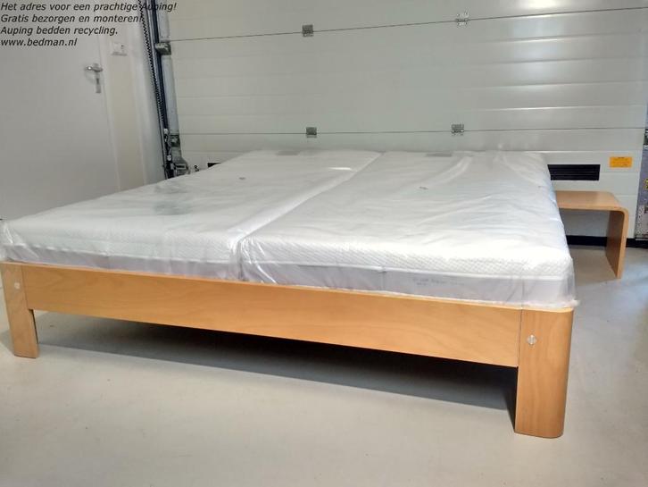 Prachtige Auping Auronde 1000! Gratis bezorgen en Monteren., Huis en Inrichting, Slaapkamer | Bedden, Zo goed als nieuw, Tweepersoons
