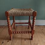 Lucky Vintage bobbin krukje met gevlochten zitting, Gebruikt, Bobbin, Lucky Vintage, Ophalen of Verzenden