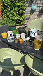 Bloempotten divers, Tuin en Terras, Bloempotten, Ophalen, Gebruikt, Rond, Tuin