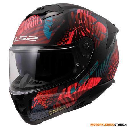 LS2 STREAM II SHADOW integraalhelm, Zwart-Roze, Motoren, Kleding | Motorhelmen, Nieuw met kaartje, Ophalen of Verzenden