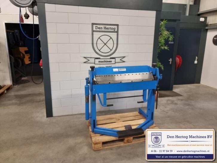 Vingerzetbank Huvema Jumbo 1020x2mm voetklemming gebruikt, Doe-het-zelf en Verbouw, Gereedschap | Overige machines, Zo goed als nieuw