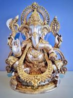 GANESHA TOPSTUK 50 CM (22 KG)! 2 KLEUREN PATINA, Ophalen, Nieuw, Religie