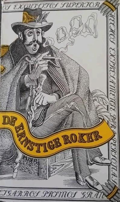 De Ernstige Roker Over de mannelijke omgang met Tabak, Postzegels en Munten, Postzegels | Europa | UK, Ophalen of Verzenden