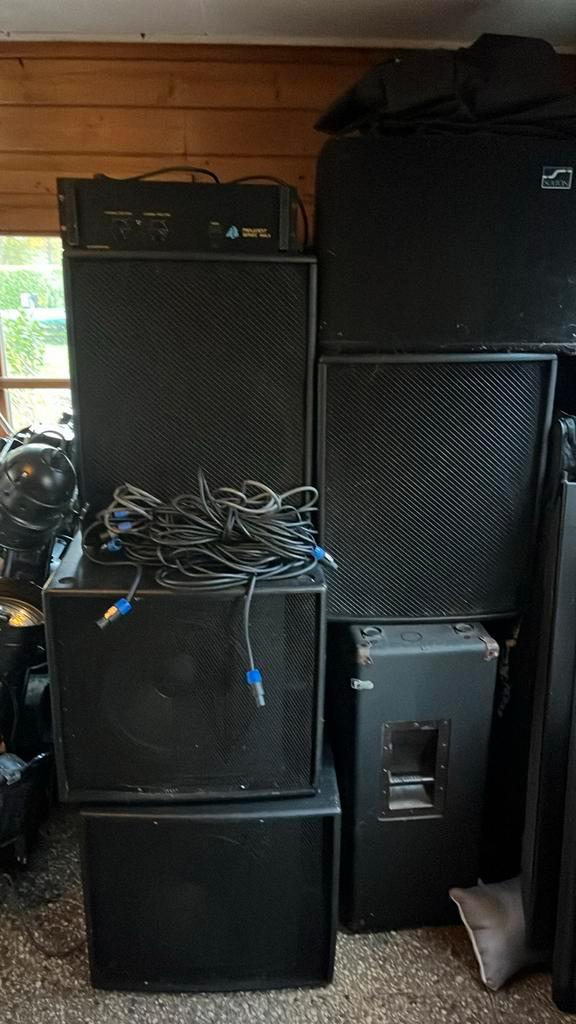 Pa Zang installatie te koop, Muziek en Instrumenten, Versterkers | Keyboard, Monitor en PA, Gebruikt, 500 tot 1000 watt, Ophalen