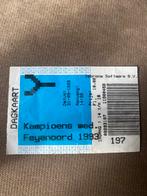 Feyenoord oud ticket (30), Overige typen, Gebruikt, Ophalen of Verzenden, Feyenoord