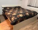Ikea Malm bed, Ophalen, Gebruikt, Wit, Tweepersoons