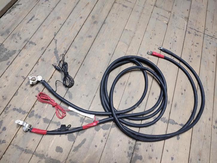 Startkabel 3 meter 50mm2 met accu polen laskabels, Auto-onderdelen, Accu's en Toebehoren, Ophalen of Verzenden