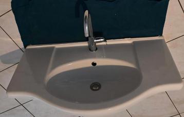 Mooie aparte wastafel met Grohe mengkraan beschikbaar voor biedingen