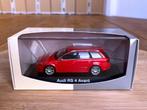 Audi RS4 B7 Avant '06-'08 rood 1:43 dealer editie Minichamps, Hobby en Vrije tijd, Modelauto's | 1:43, Ophalen of Verzenden, Nieuw
