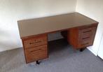 Ahrend vintage bureau, schrijftafel werkplek mid Century, Ophalen of Verzenden, Gebruikt