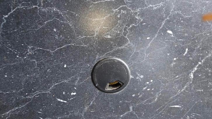 Hardsteenlook blad- donkergrijs, Huis en Inrichting, Overige Huis en Inrichting, Zo goed als nieuw, Ophalen of Verzenden