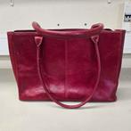 SUCCES leren rode tas, h25xb40, Ophalen of Verzenden, Zo goed als nieuw, Rood, Overige typen