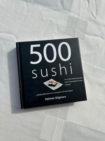 500 sushi | kookboek beschikbaar voor biedingen