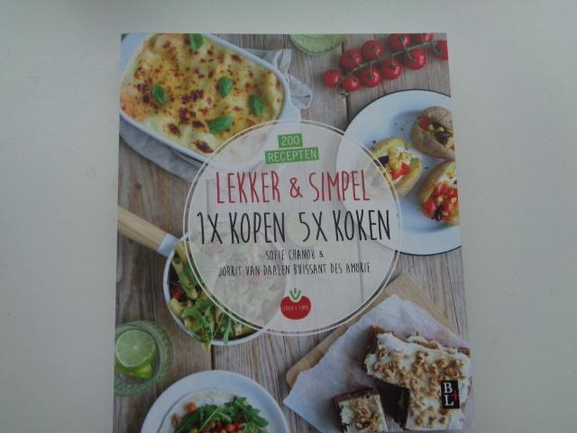 Lekker & simpel - 1 x kopen 5 x koken / 200 recepten, Boeken, Kookboeken, Zo goed als nieuw, Voorgerechten en Soepen, Hoofdgerechten