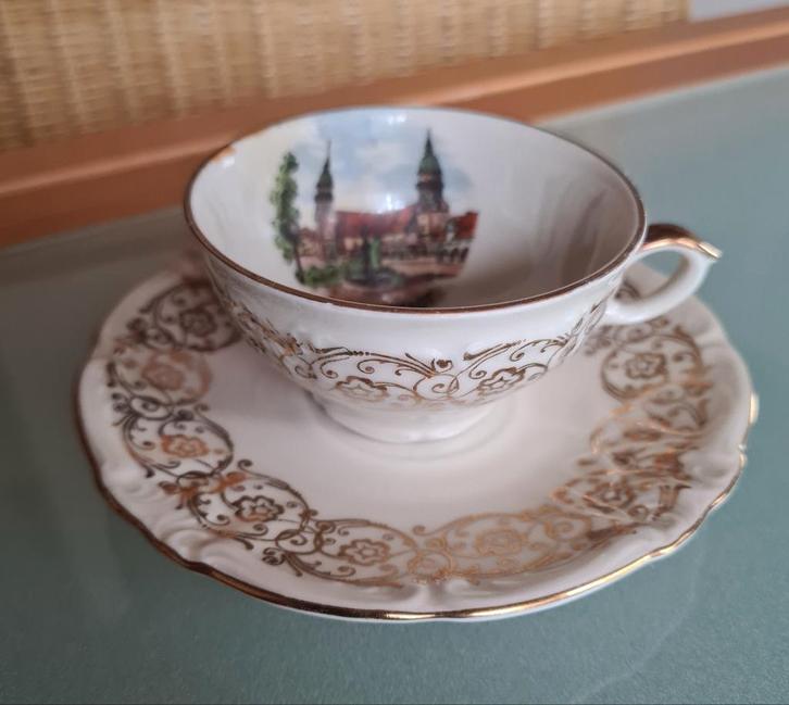 Vintage Suzer porselein, Freudenstadt Kopje, Antiek en Kunst, Antiek | Servies los, Ophalen of Verzenden