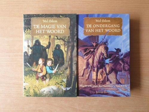 Mel Odom - Magie van het Woord & Ondergang van het Woud, Boeken, Fantasy, Gelezen, Ophalen of Verzenden
